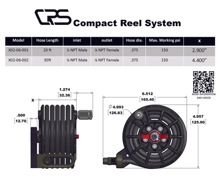 COMPACT REEL SYSTEM - 20' AND 35'