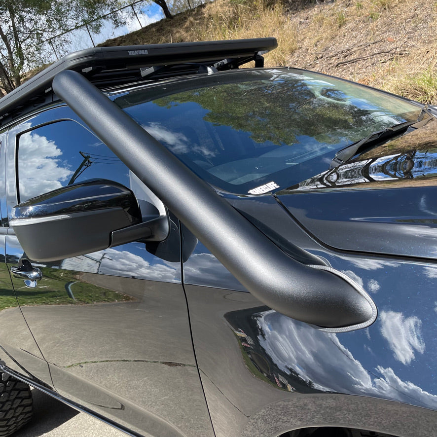 Isuzu Dmax 2020 Onwards Stainless Snorkel and Alloy Panel Filter Airbox Kit (Short & Mid Entry Available)