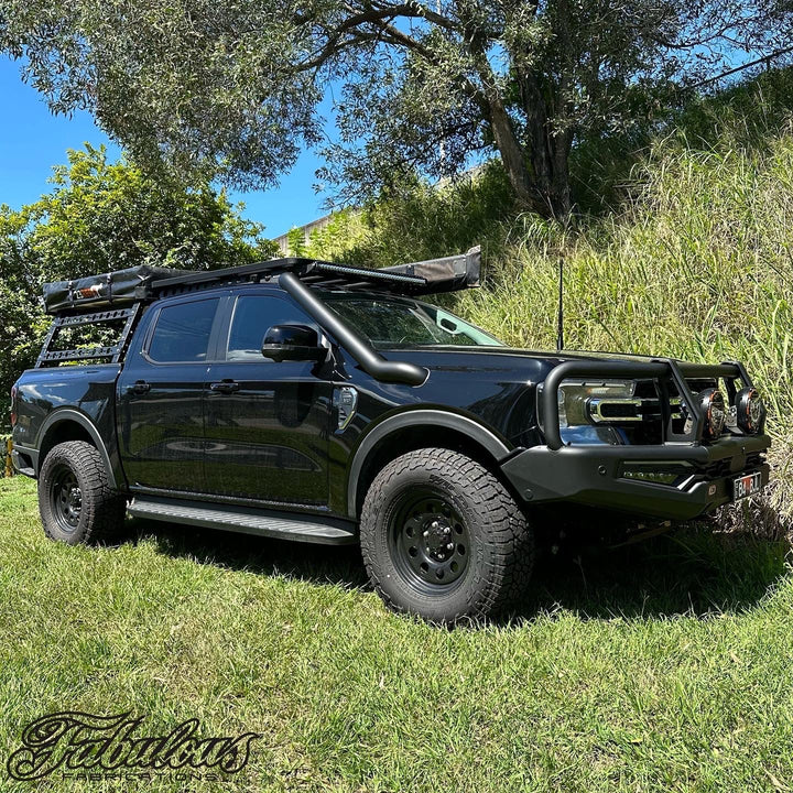 Ford Ranger Next Gen 4 Inch Stainless Snorkel Kit and Alloy Airbox Kit (Short & Mid Entry Available)