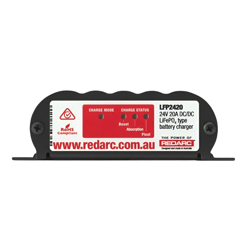 24v 20a Under Bonnet LiFeP04 Battery Charger (Low Voltage)