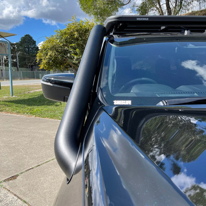 Isuzu Dmax 2020 Onwards Stainless Snorkel and Alloy Panel Filter Airbox Kit (Short & Mid Entry Available)