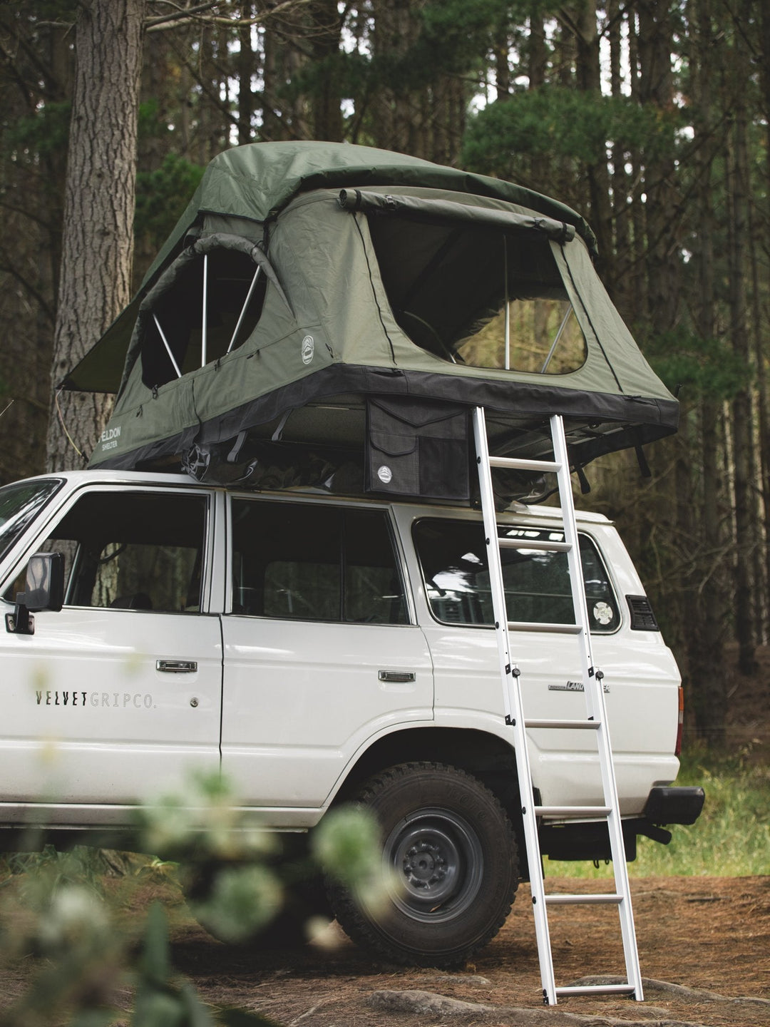 Crow's Nest Soft Shell Rooftop Tent - Regular - Green