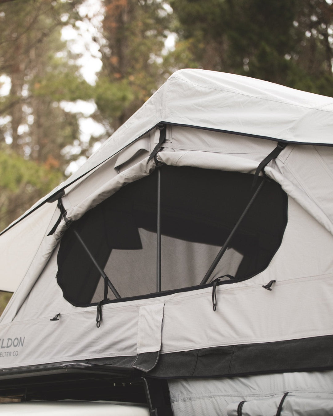 Crow's Nest Soft Shell Rooftop Tent - Regular - Grey