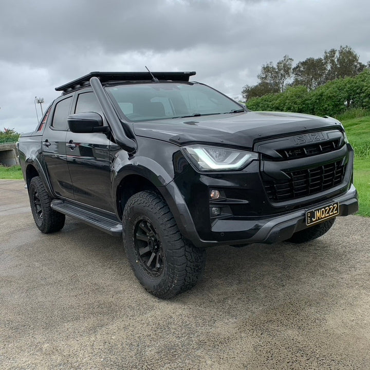 Isuzu Dmax 2020 Onwards Stainless Snorkel and Alloy Pod Filter Airbox Kit (Short & Mid Entry Available)