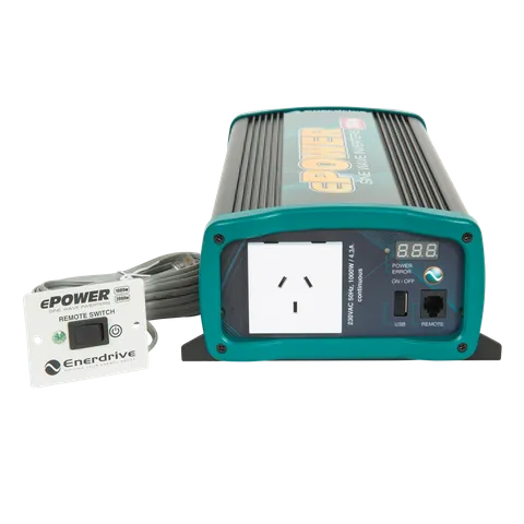 ePOWER 1000w 12v True Sine Wave Inverter