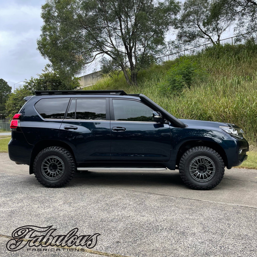 Toyota Landcruiser Prado 150 Series Mid Entry Stainless Snorkel