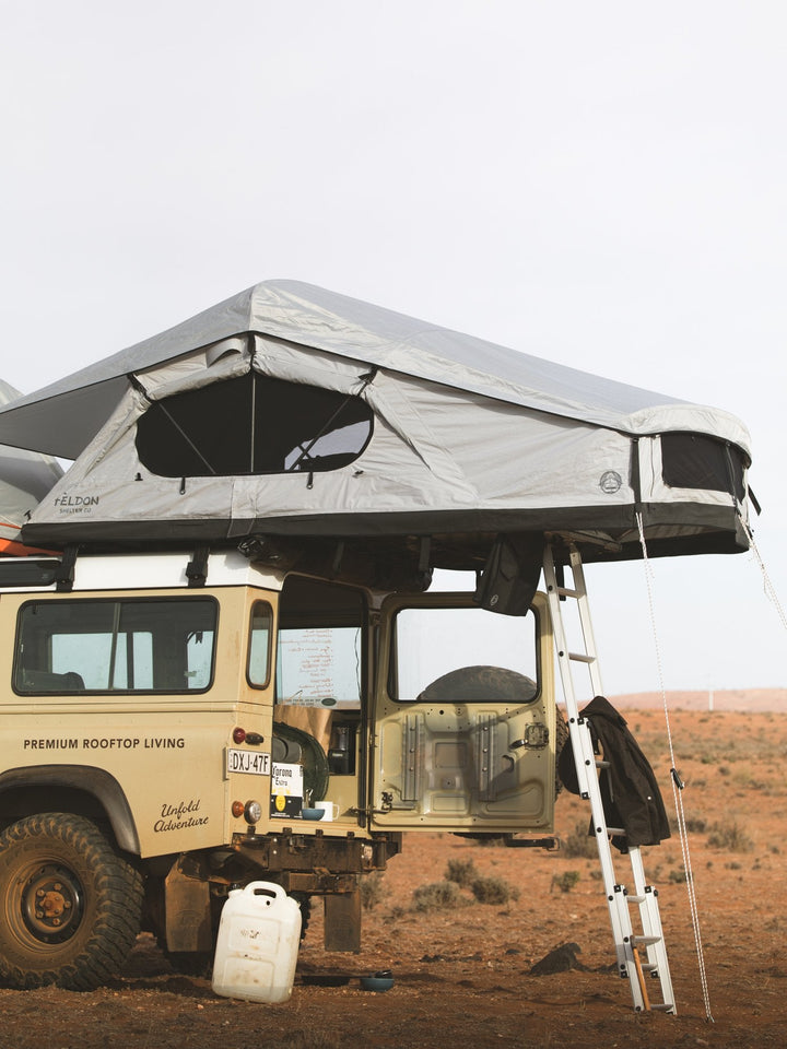 Crow's Nest Soft Shell Rooftop Tent - Extended - Grey
