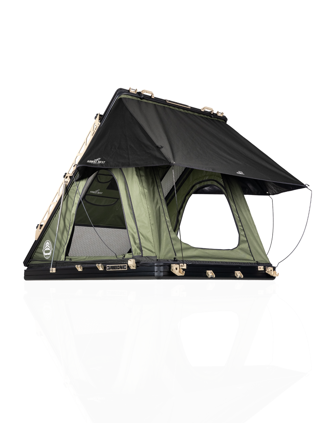 Hawk's Nest V2 Rooftop Tent - Standard - Green