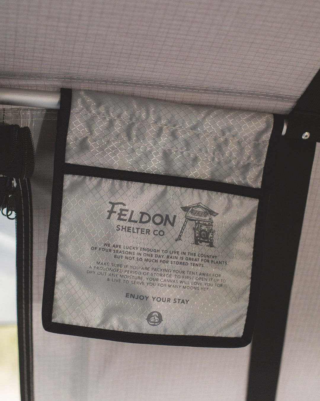 Crow's Nest Soft Shell Rooftop Tent - Extended - Grey