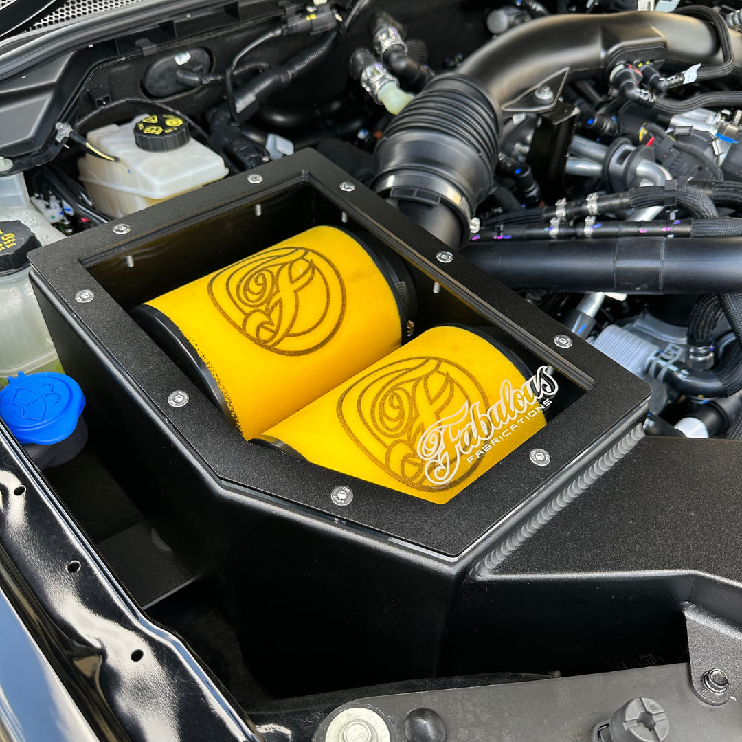 Ford Ranger Raptor Next Gen Twin Intake Alloy Airbox Standard Inlet Location