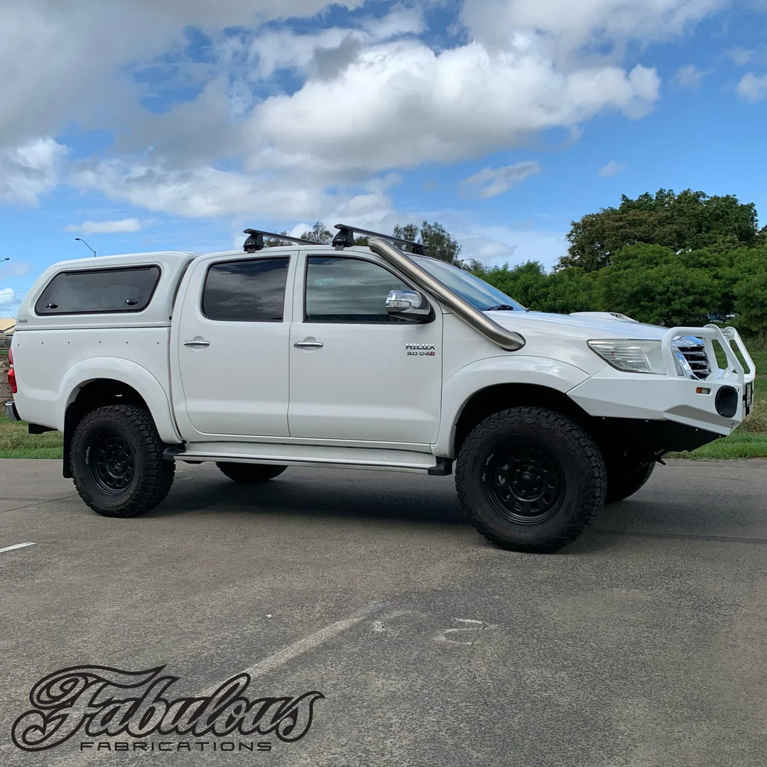 Toyota Hilux N70 Stainless Snorkel - Short Entry