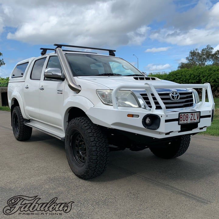 Stainless Snorkel to suit Toyota Hilux N70 (Short & Long Entry Available)