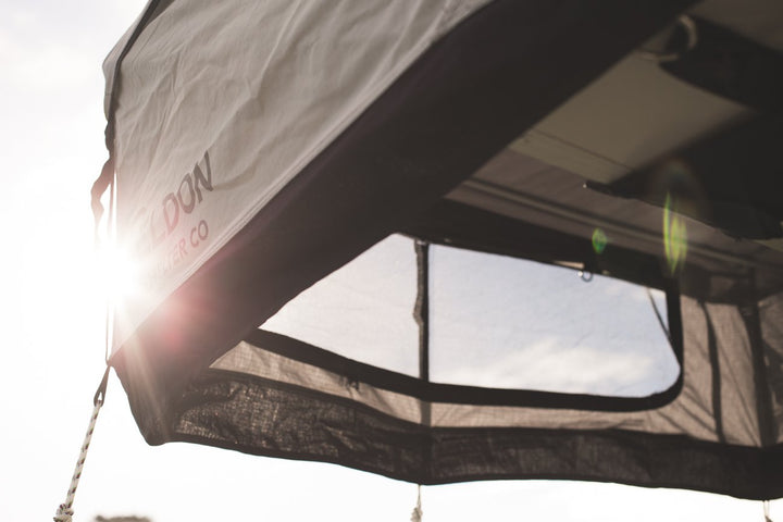 Crow's Nest Soft Shell Rooftop Tent - Extended - Grey