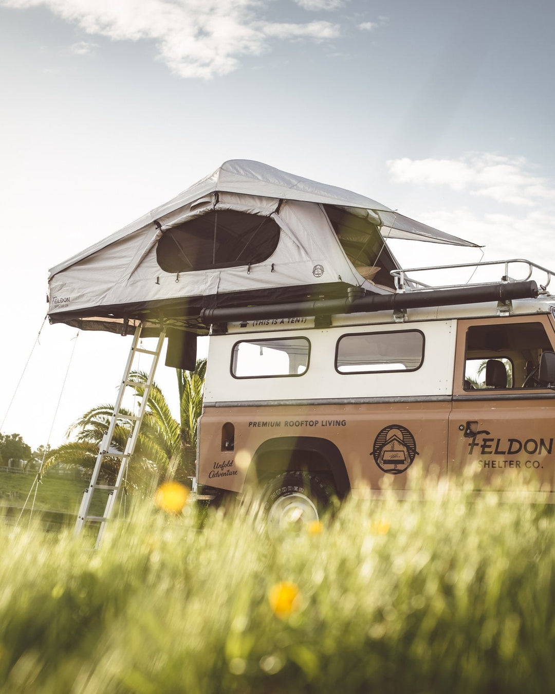 Crow's Nest Soft Shell Rooftop Tent - Extended - Grey