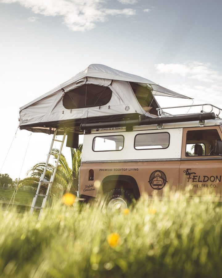 Crow's Nest Soft Shell Rooftop Tent - Extended - Grey