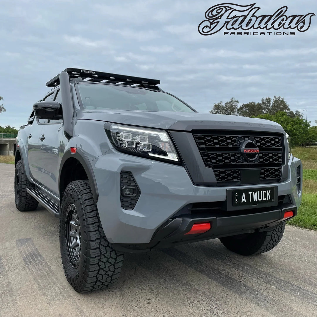 Nissan Navara NP300 Stainless Snorkel and Alloy Airbox Kit - Short Entry