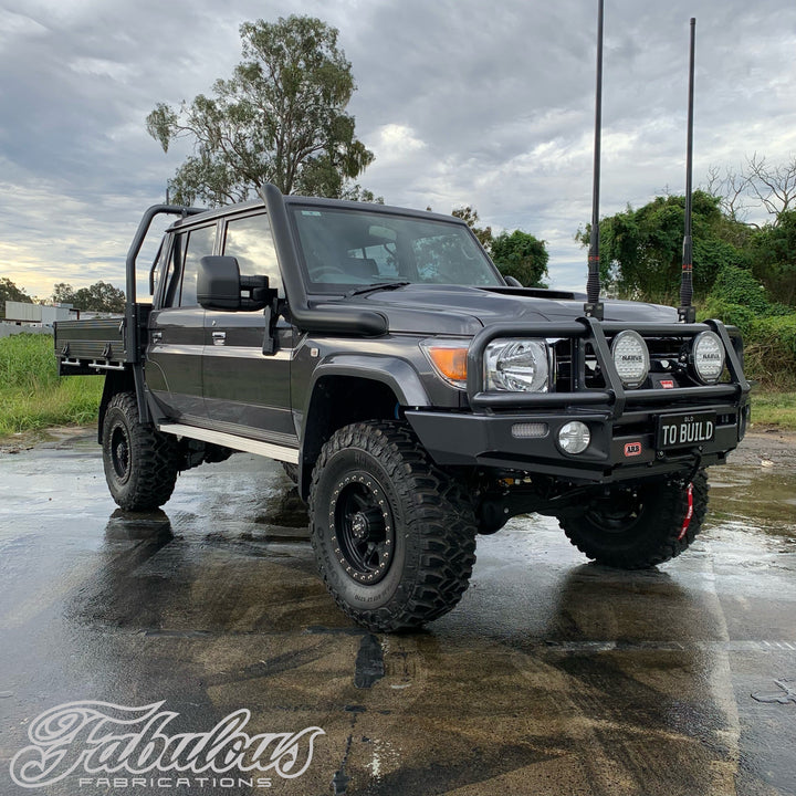 4 inch Stainless Snorkel to suit Toyota Landcruiser VDJ 76/78/79