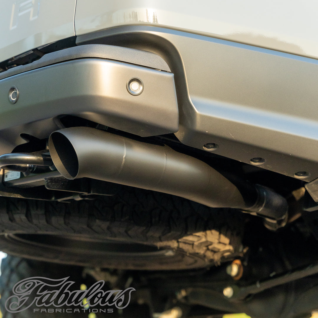 Ford Ranger Raptor Next Gen Twin Exhaust and Standard Inlet Airbox Combo