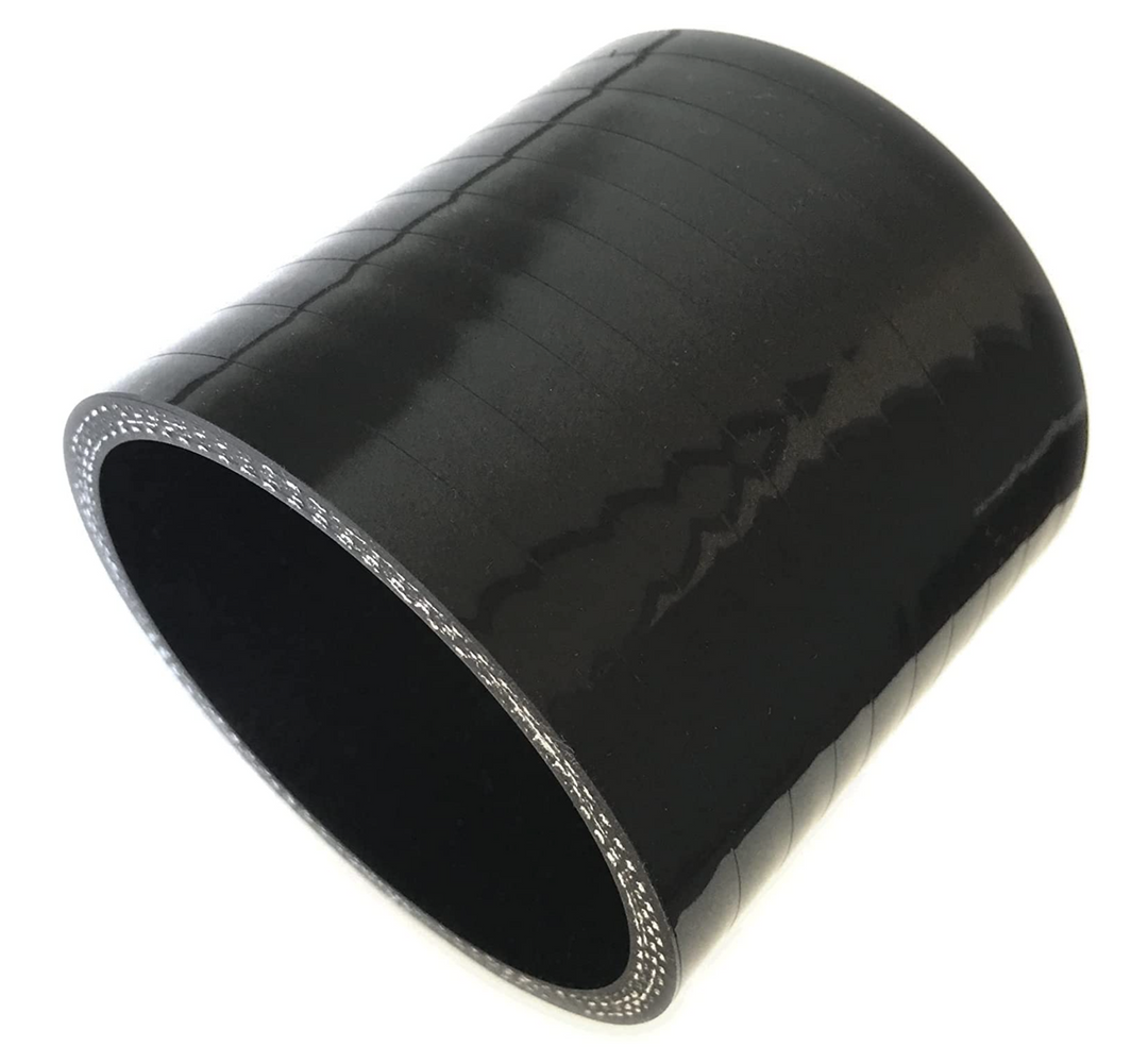 3 Inch Silicone Straight Joiner in Black