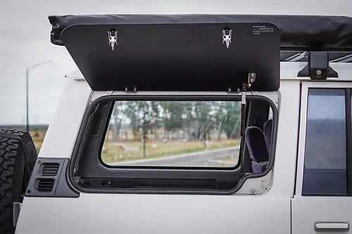 Window Driving Rig GQ Partrol Lift Up Windows – Roam Vehicle Outfitters