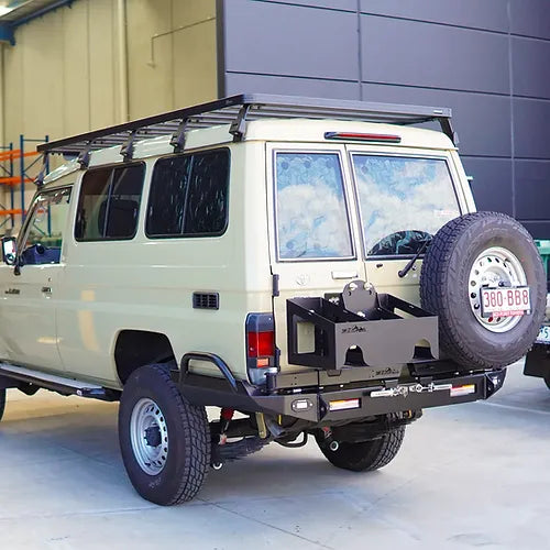 Custom Troopy TCC 75 & 78 Series Troopy Rear Bar | Roam Vehicle Outfitters NZ