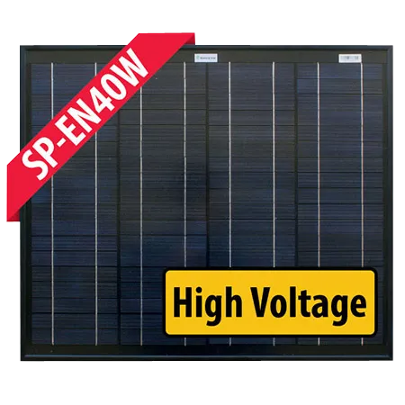 40w 24v Fixed Mono Solar Panel